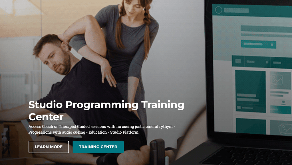 Studio Programming Training Center website